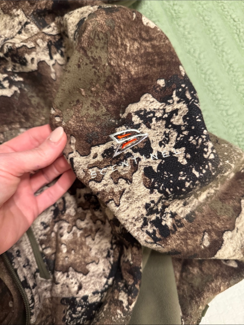 RedHead Realtree-Style Utility Jacket in Brown and Olive - warm/fleece - Picture 10 of 10